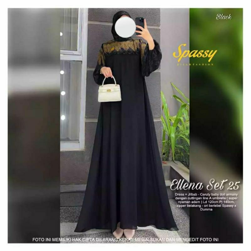 ELLENA SET 25 || ELLENA SET 34 FASHION MUSLIM SET HIJAB