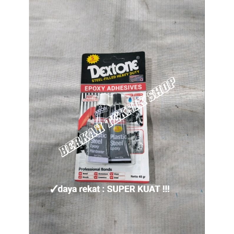 

LEM BESI DEXTONE 5 MENIT SUPER KUAT LEM EPOXY