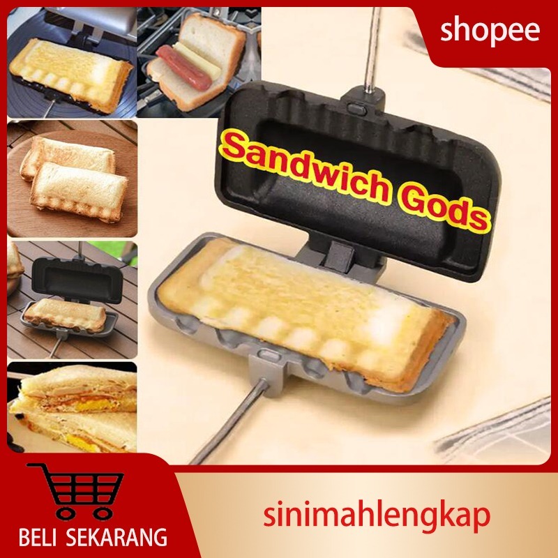 Cetakan SANDWICH SOSIS MAKER - Waffle Hotdog Maifan stone anti lengket