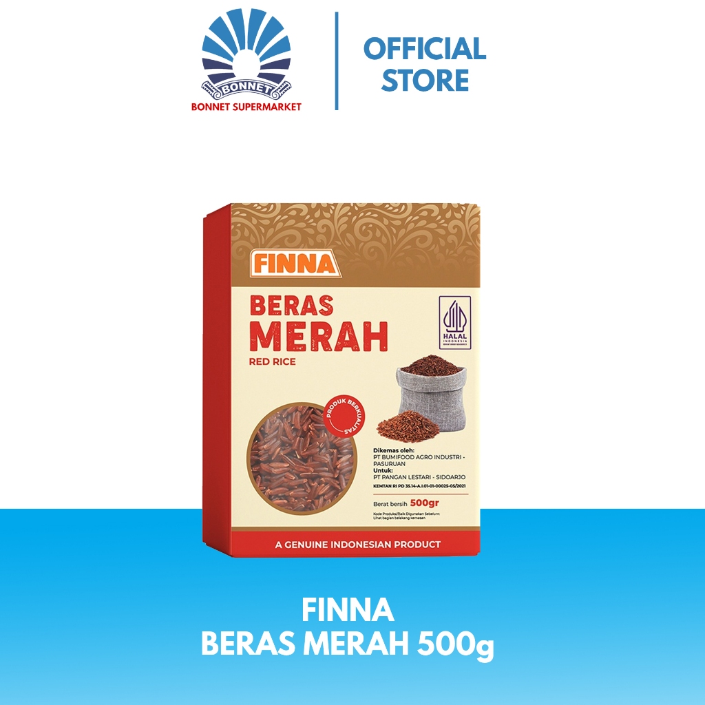 

Finna Beras Merah 500g 8991818070243