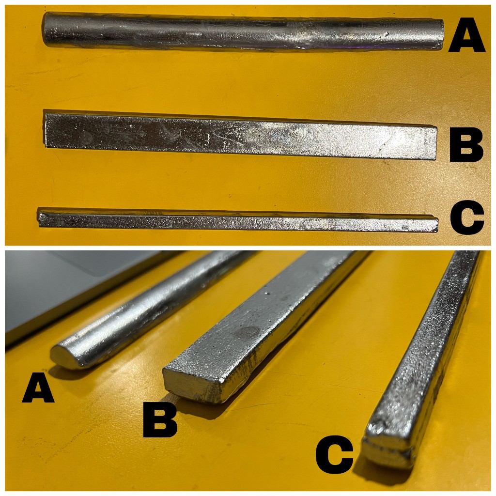 TERMURAH Timah Kiloan Batangan Pb Lunak / Lembek Batang (1kg)