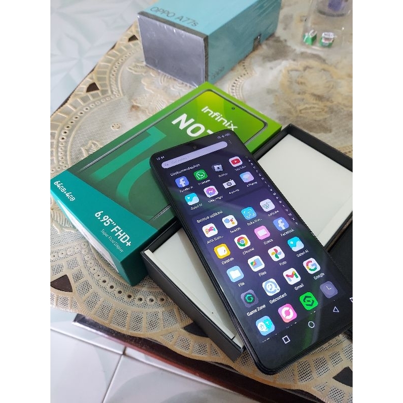 (Second) Infinix Note 10 ram 4/64 fullset mulus original siap pakai
