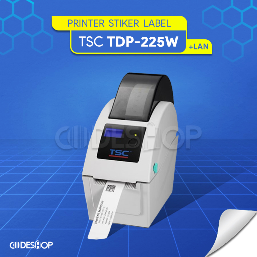 Printer Barcode TSC TDP-225W Desktop Barcode Printer TDP225W TSC