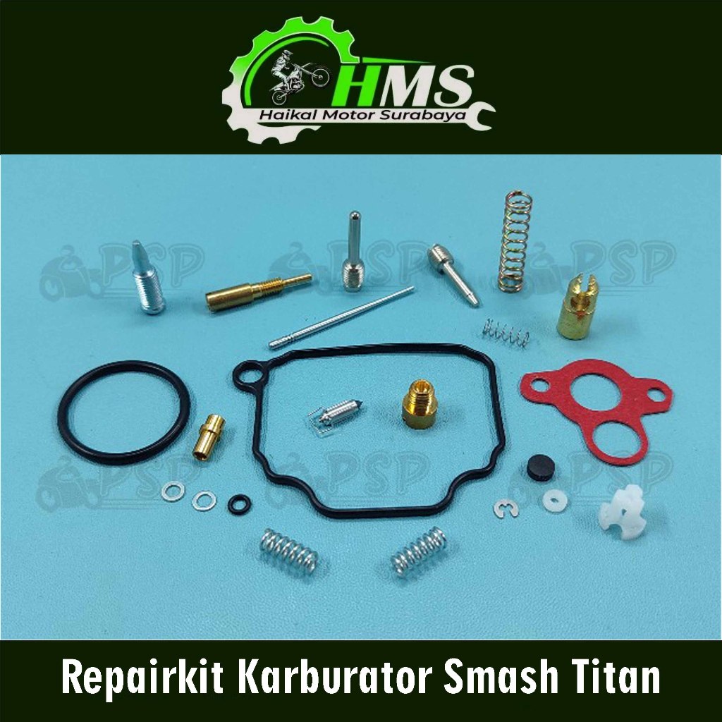 Repairkit Karburator Smash Titan - Kabulator Carburator Repair Kit Parkit Spuyer Karbu Assy Suzuki