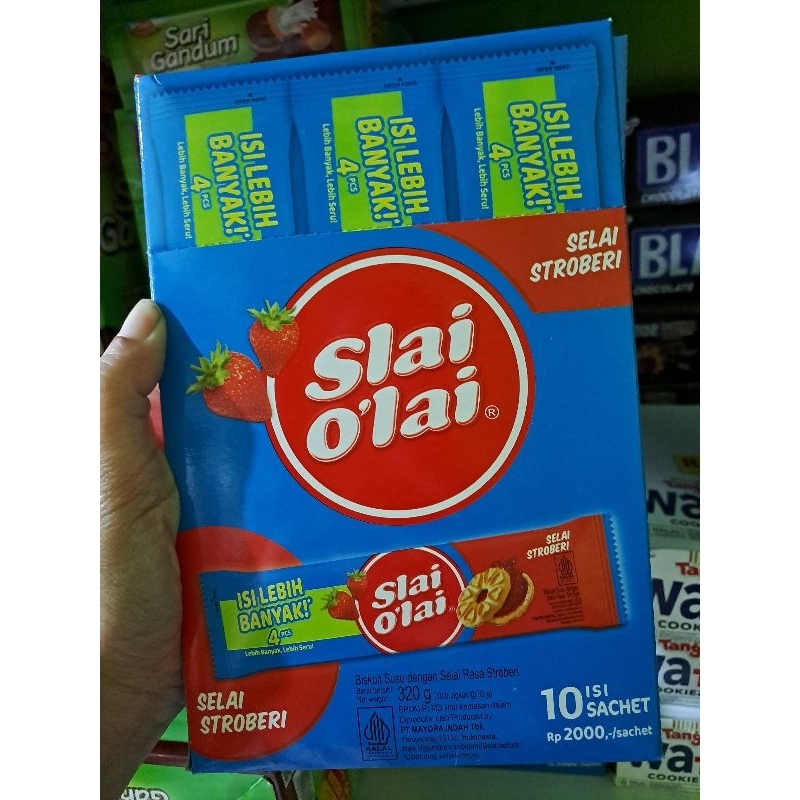 

Slai olai sachet 32 gr 1 dus isi 10 pc