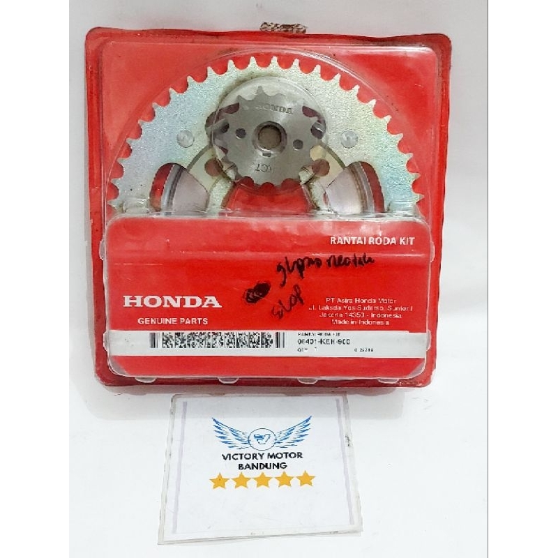 06401-KEH-900 Gear Gir Rantai 1 Set GL Pro Neotech Megapro Lama Primus 1999 - 2009