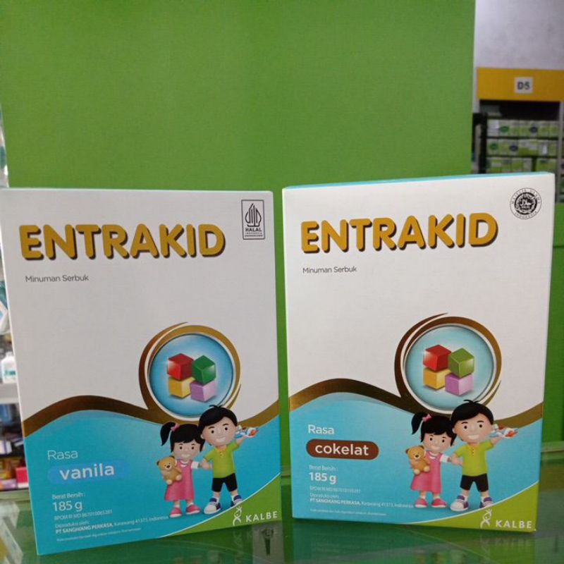 

Entrakid susu vanilla & coklat