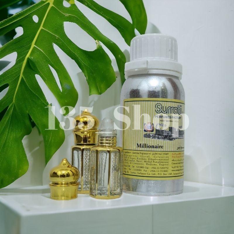 Bibit Surrati - Millionaire - 6ML Botol Roll