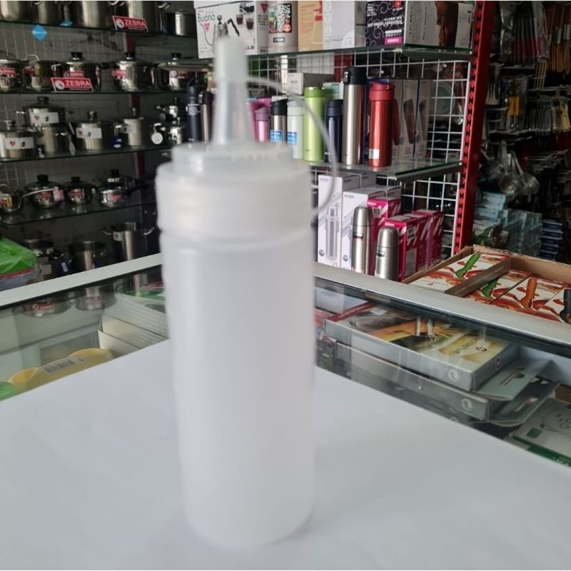 Plastic Dressing Bottle 170ml Botol Plastik Saus