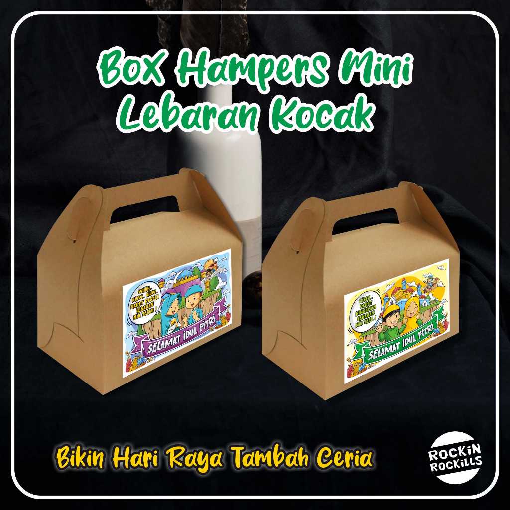 

BOX / DUS Hampers Mini Kocak (isi 5 Pcs)