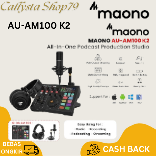 Maono AU-AM100,AU-AM100-K1,AU AM100 K2 Audio Mixer