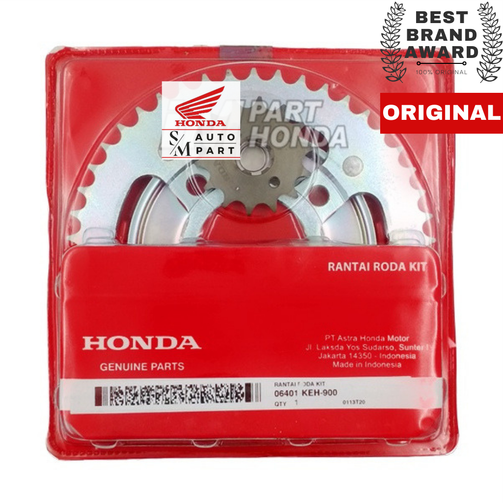 06401-KEH-900 Gear Gir Rantai 1 Set GL Pro Neotech Megapro Lama Primus 1999 - 2009