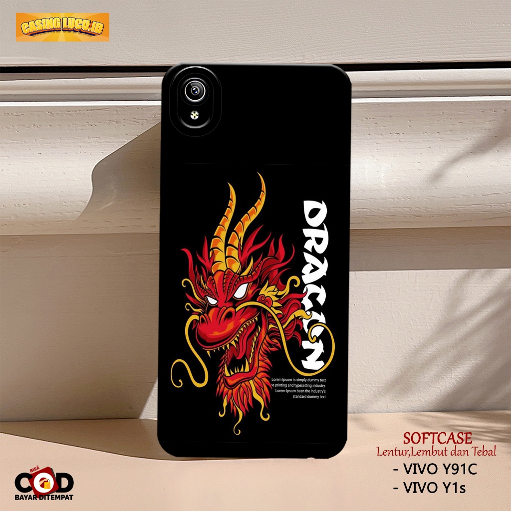 Case Vivo Y91c / Y1s - Fashion Case AESTHETIC - Casing Hp Vivo Y91c / Y1s - Softcase TPU Pro Camera
