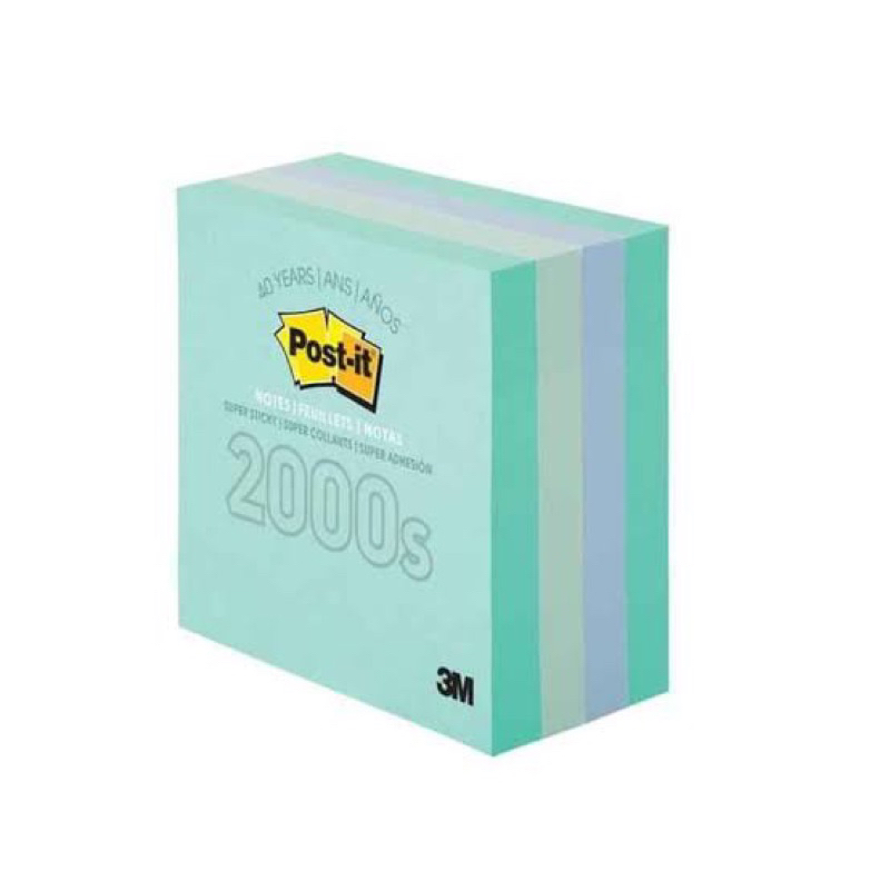 

3M post it sticky note anniversary edition 2000s 3x3inch