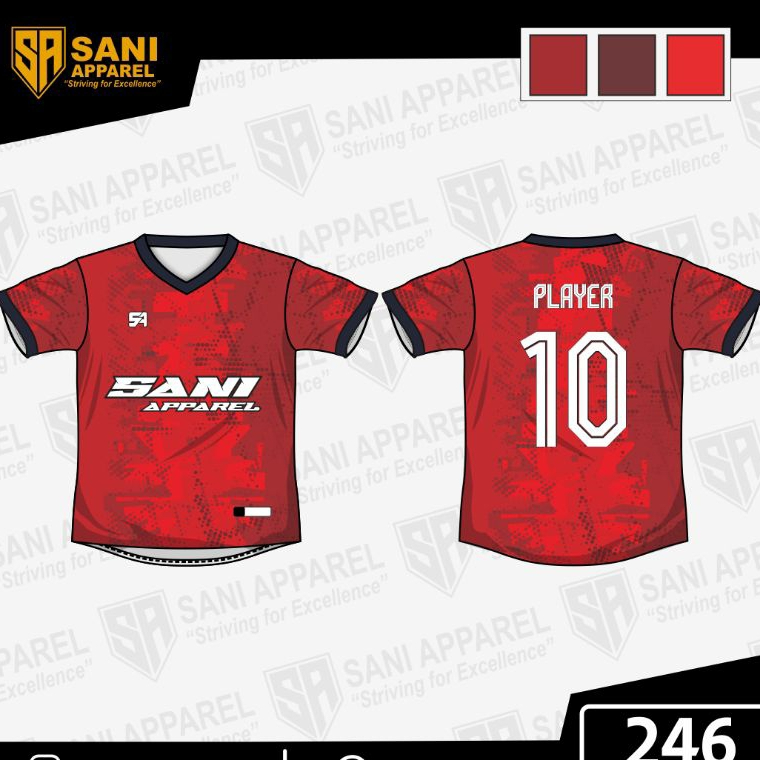 Jersey Futsal Full Printing Keren