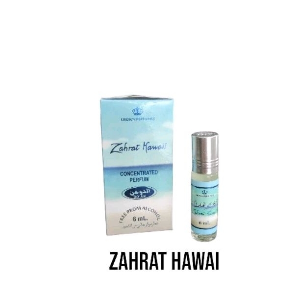 Parfum Al Do'an 6 ml box 6 pcs / Minyak Wangi / Zahrat Hawai / Rana Rani/ Soft/  / doan/JLO Still