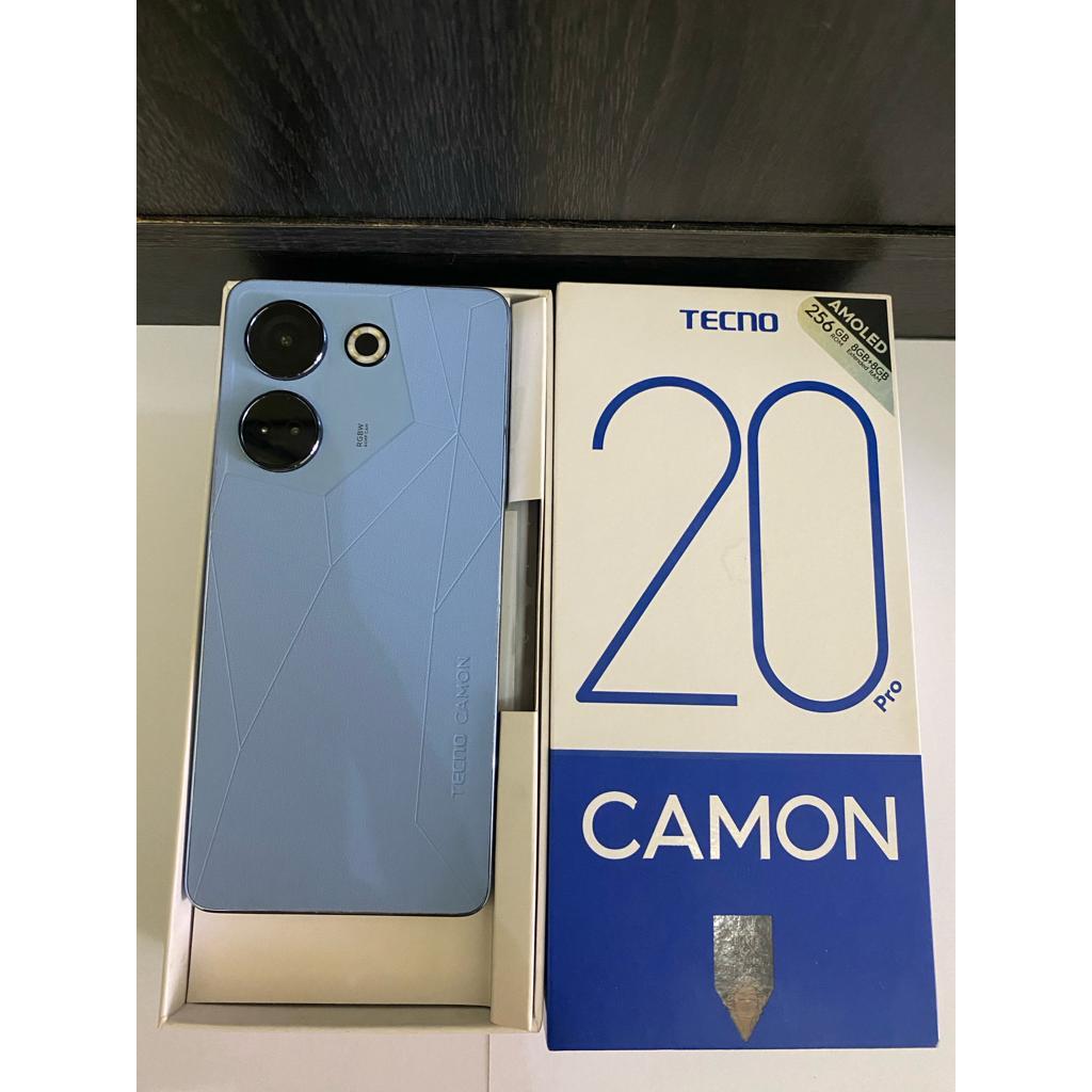 HP TECNO CAMON 20 PRO 8/256 GB SECOND FULLSET GARANSI