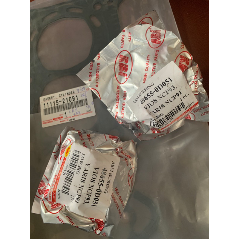 bushing RBi ArM yaris vios gen 2