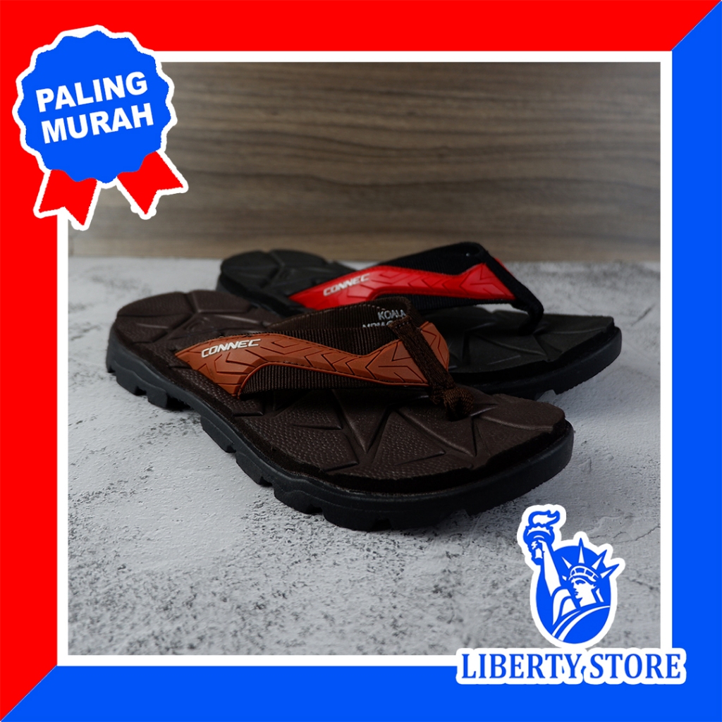 Sandal Jepit Pria Dewasa Original CONNEC KOALA Kekinian