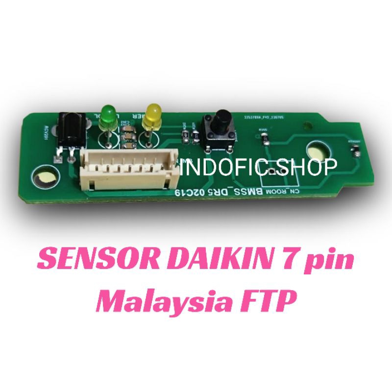 PCB MODUL SENSOR REMOT AC DAIKIN MODEL FTP15AV14 FTP25AV14