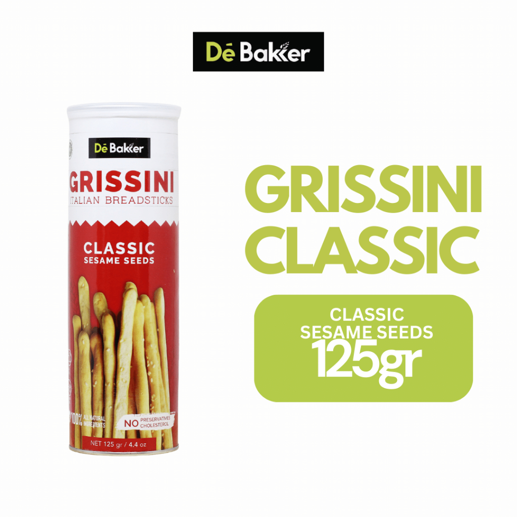 

De Bakker Bread Grissini Classic Snack Sehat Enak