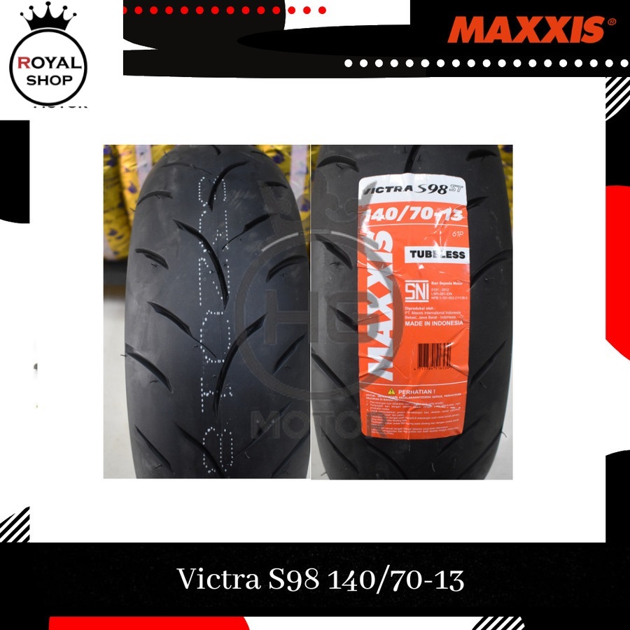 Ban Lebar Belakang NMAX 140/70 Ring 13 Maxxis VICTRA