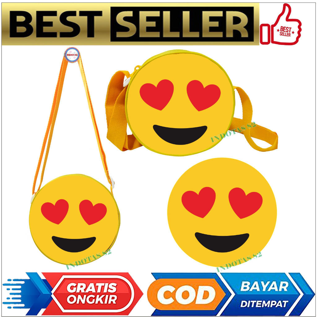 Tas Selempang ABG Bentuk Bulat Kualitas Premium