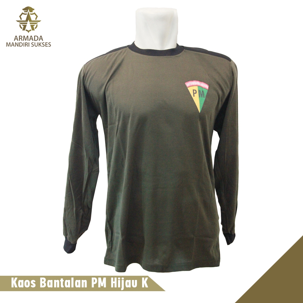 Kaos PM Bantalan Logo - Kaos PM Panjang