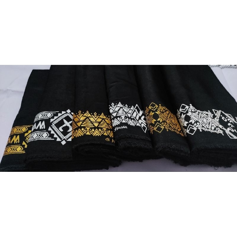 ALHANAN SARUNG LONTARA BUGIS MAKASSAR PAKET 10 PCS UKURAN 115X85CM