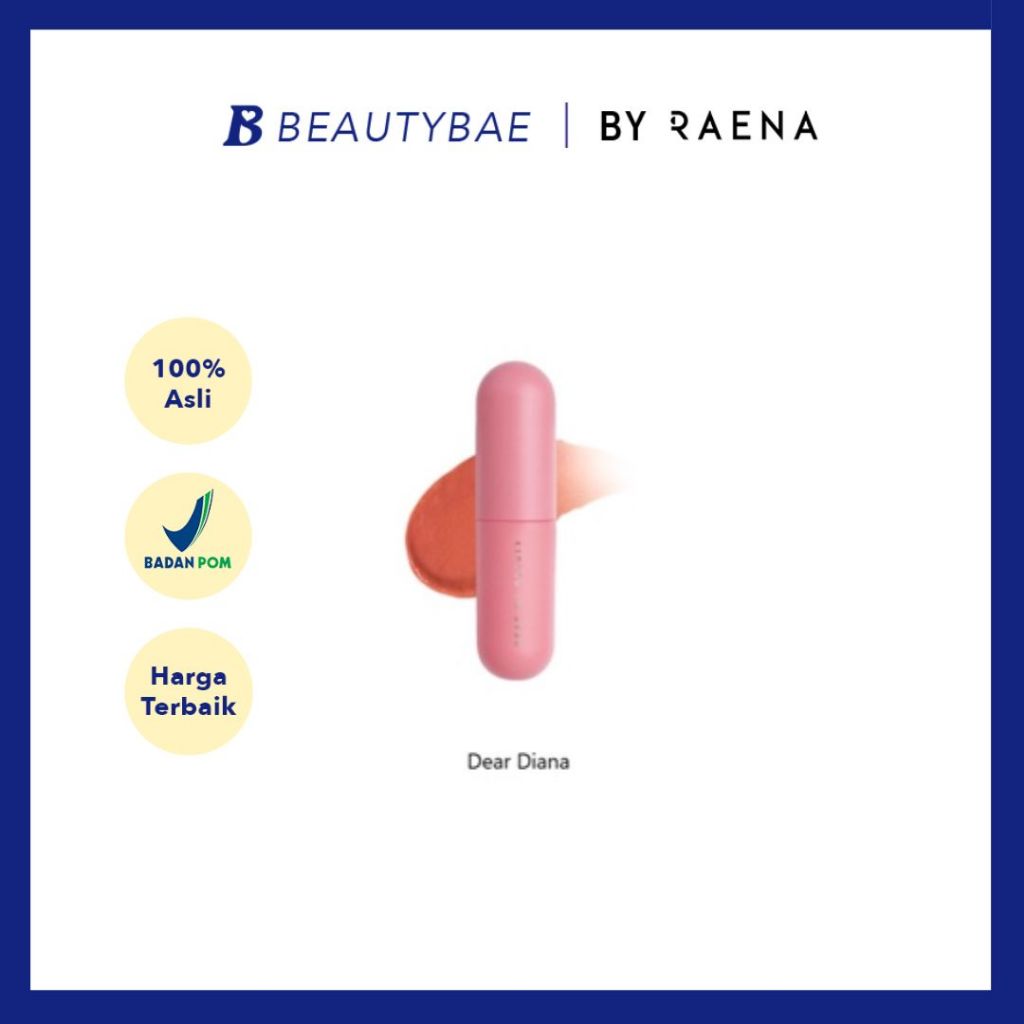 Dear Me Beauty Velvet Lip Tint - Dear Diana (Soft Nude Pink)