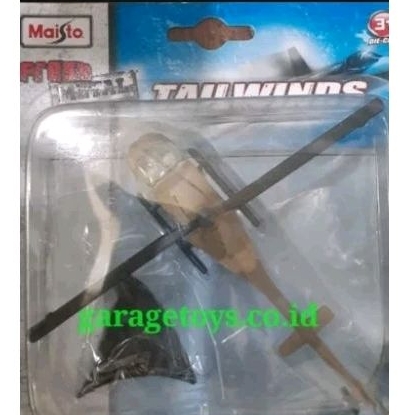 Maisto Tailwinds Diecast Pesawat Helikopter Bell OH 58A KIOWA