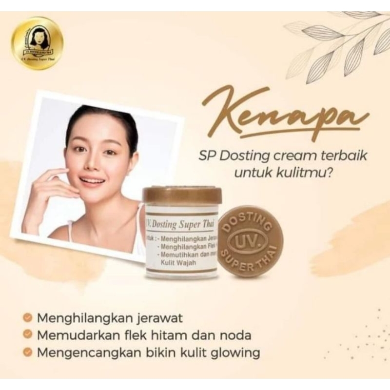 Cream UV Dosting / SP Dosting Thailand Original Eceran