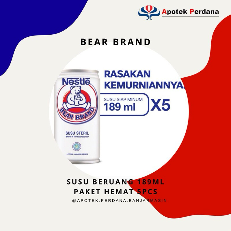 

Bear Brand Susu Steril 189Ml