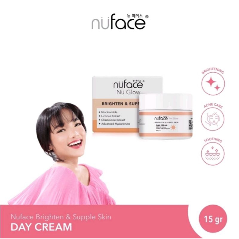 NUFACE NU GLOW Brightening & Supple Skin Day cream