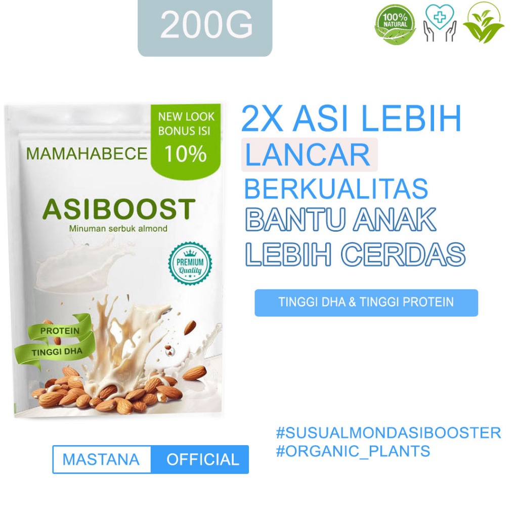Susu Menyusui Yang Bagus Asi Booster Menyusui Susu Almond Milk Asi Booster Pelancar Asi Boster Menyu