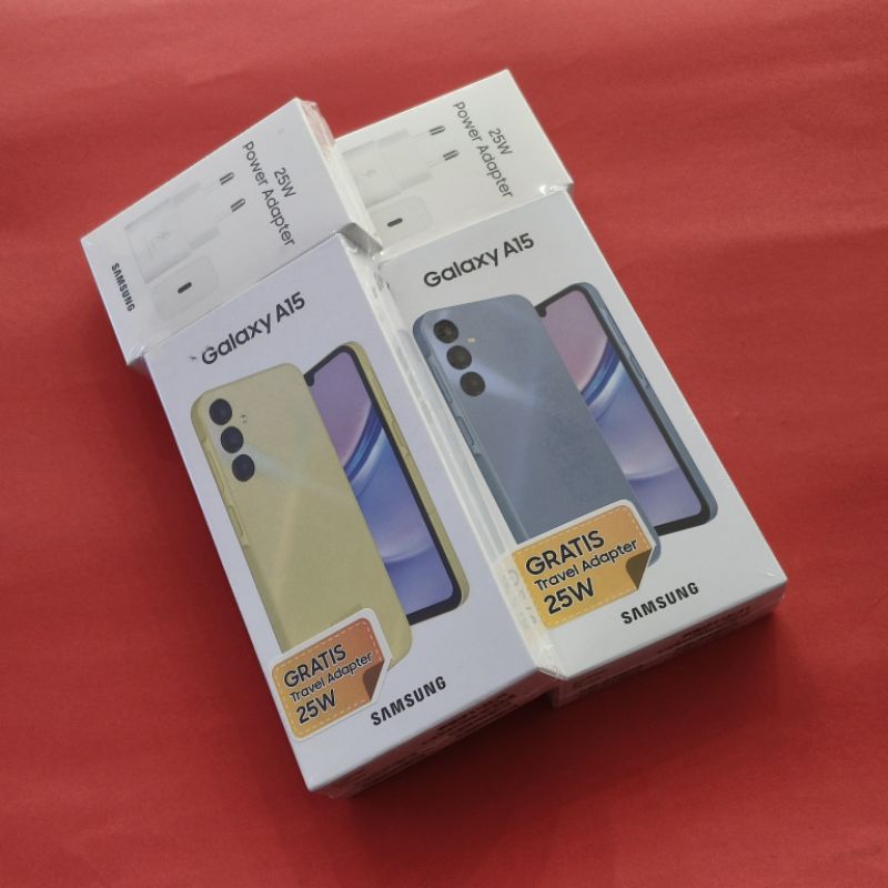 SAMSUNG A15 4G (8GB/256GB) | (8GB/128GB) - [Garansi Resmi Samsung 12 Bulan]