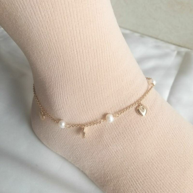 GELANG KAKI MUTIARA LOMBOK AIR TAWAR