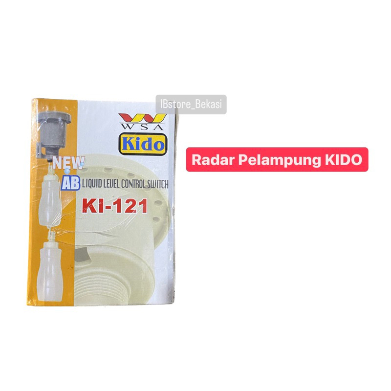 Radar Pelampung KIDO OREN / Radar Pelampung Otomatis Tangki Air KIDO KI-121 Berkualitas