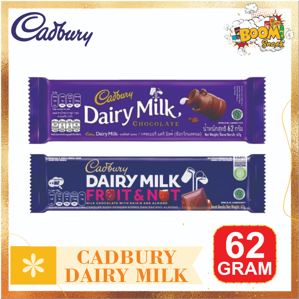 

Cadbury Dairy Milk 62 Gram