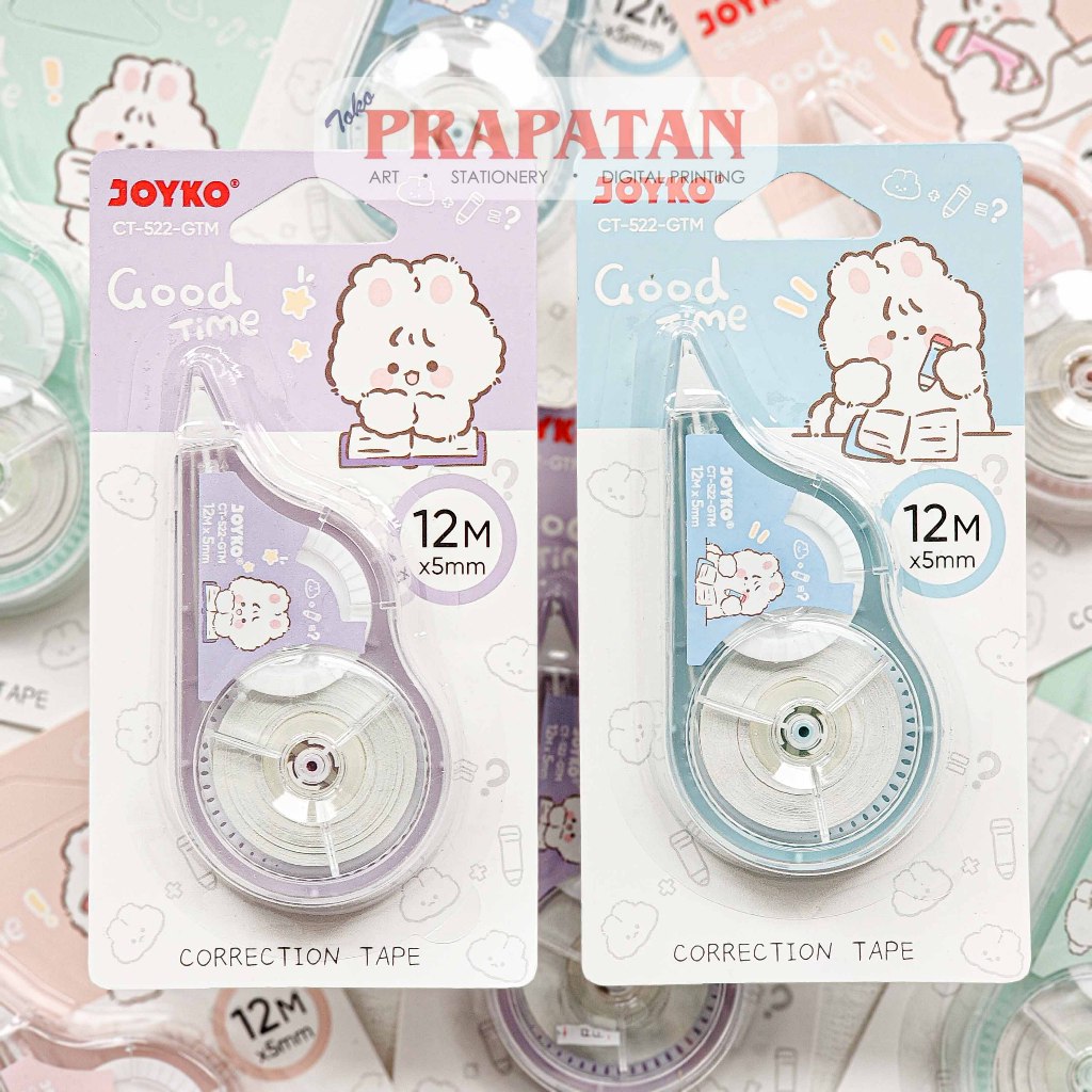 

Joyko Correction Tape CT-522-GTM | Tip Ex Kertas