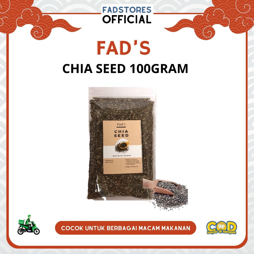 

Chia Seed 100gr - Rempah JSR - Chia Seed untuk Diet