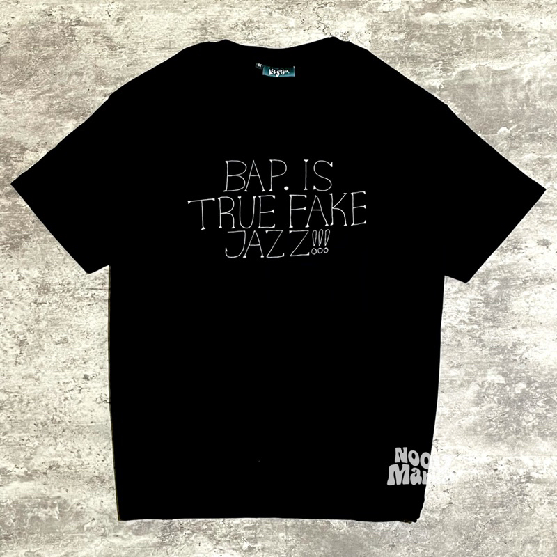 NOOV MUSIC Tshirt Baju Kaos BAP. - Fake Jazz Tshirt - Black | Original Merchandise