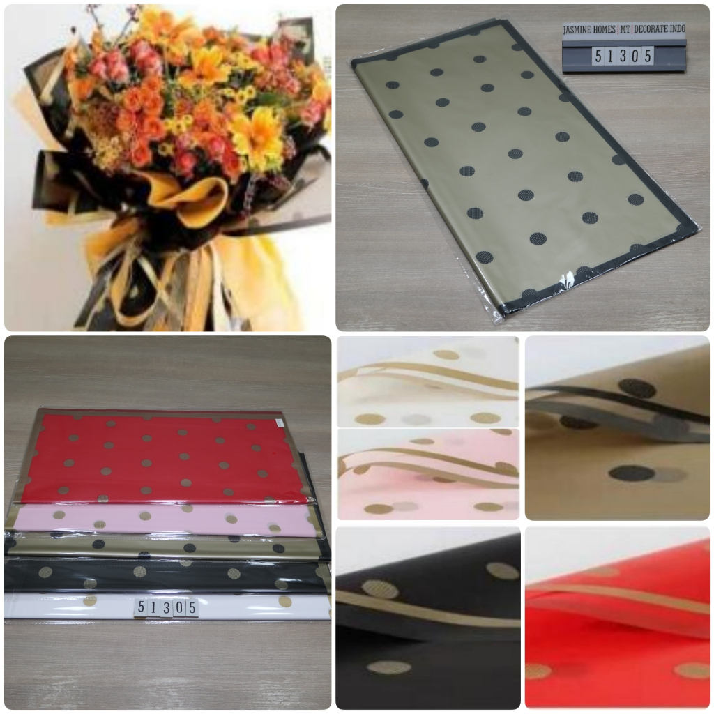 

Kertas Bunga Cellophane 51305 Buket Flower Wrapping Paper