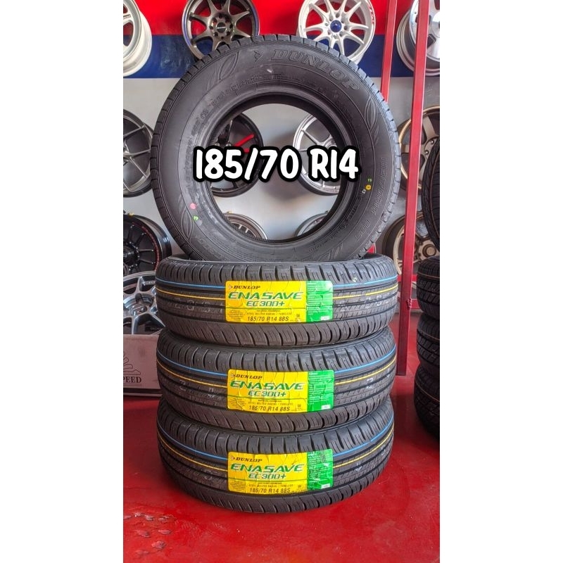 BAN BARU 185/70 R14 DUNLOP ENASAVE EC300+