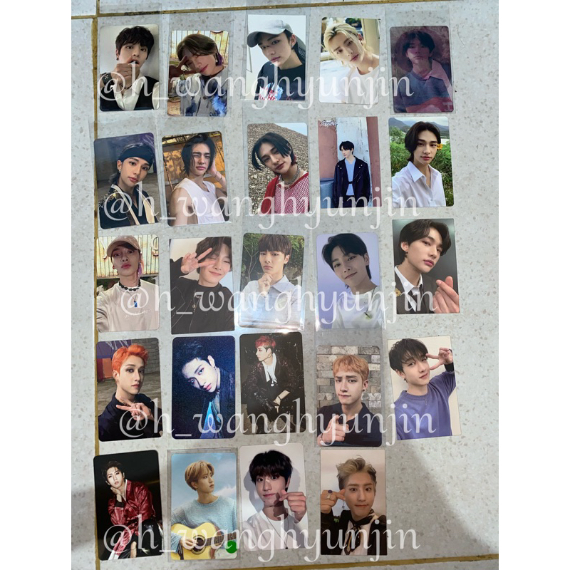 Photocard stray kids | bene synnara hyunjin
