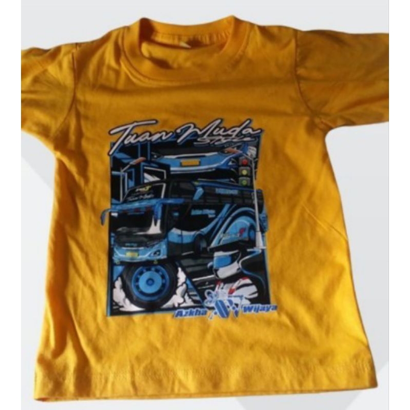 Kaos Bus Anak Tololet Kids Panda