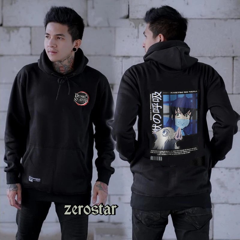 Hoodie Kimetsu No Yaiba Inosuke Size M-XXL Unisex