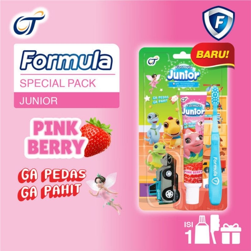 Formula Sikat Gigi Anak 2in1 - Sikat Gigi dan Pasta Gigi