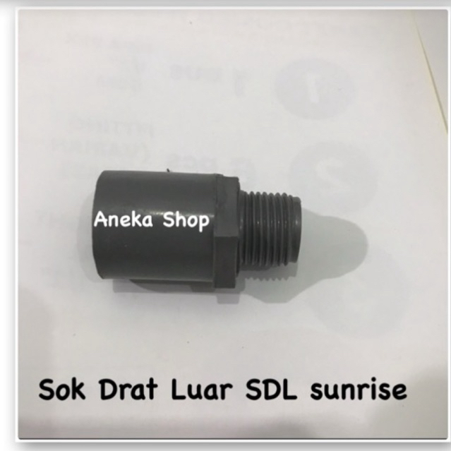Sok Drat Luar SDL 1/2 inch Sunrise