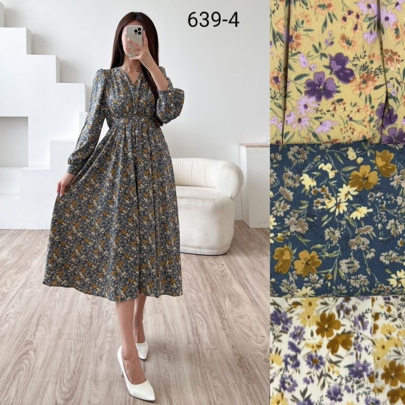 TUNIK BUNGA IMPOR PREMIUM, TUNIK MODEL KOREA